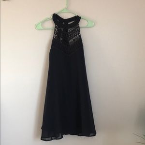 Navy blue dress